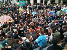 Picture from assembly of Occupy London