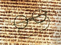 Stig Marlon's illustration with glasses on paper
