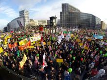 Demonstration in Berlin against TTIP