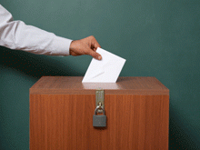 Voting ballot